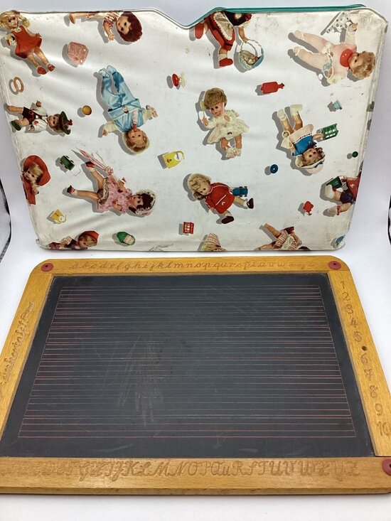 Ankertafel Other - 1960s Ankertafel 2-Sided Childs Writing Blackboard School Board-Germany